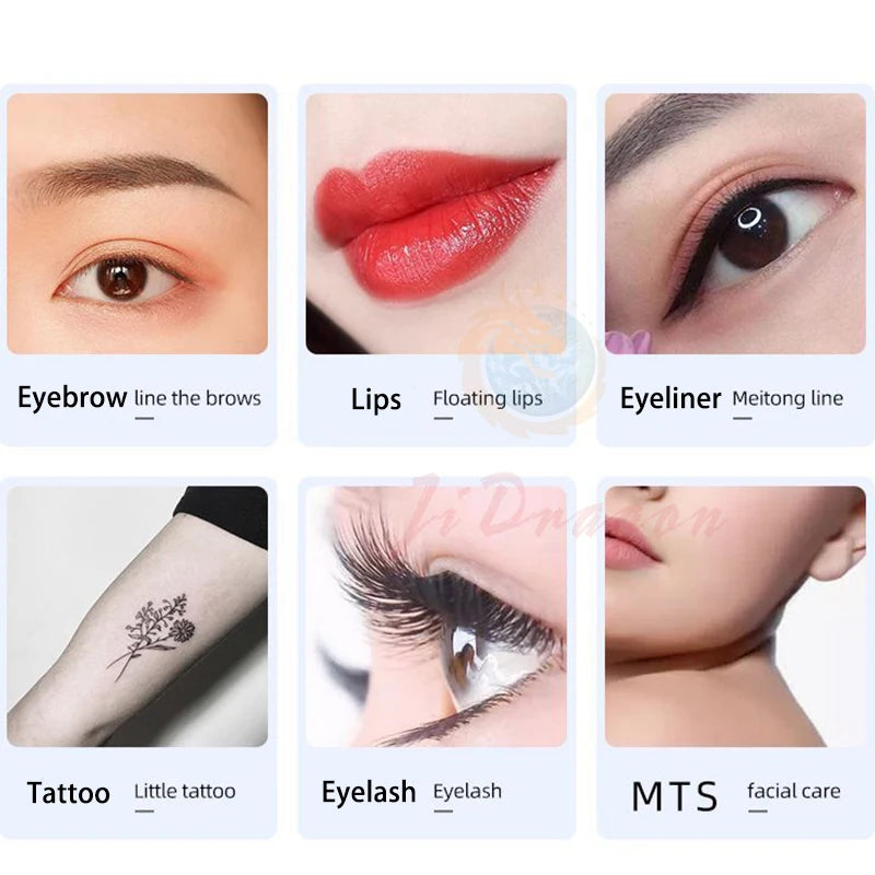 NEW Arrivals Wireless Tattoo Machine PMU Pen Professional Permanent Makeup Microblading Eyebrow Lip For Body Art Tool With Cartridge Needles