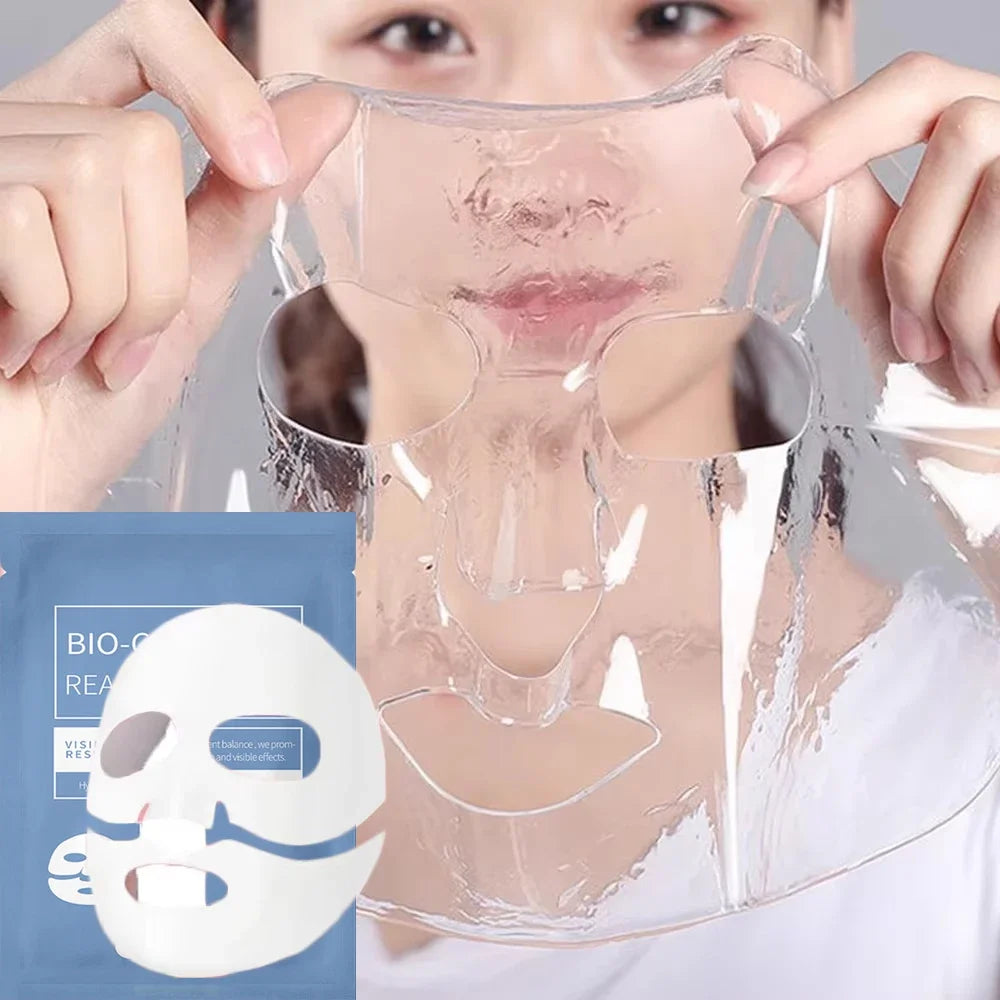 NEW Buy 5 Get 5 Free Korean Bio Collagen Face Mask Anti Wrinkle Fade Face Fine Line Lift Firm Skin Anti-Aging Brighten Skin Care Korean Cosmetics