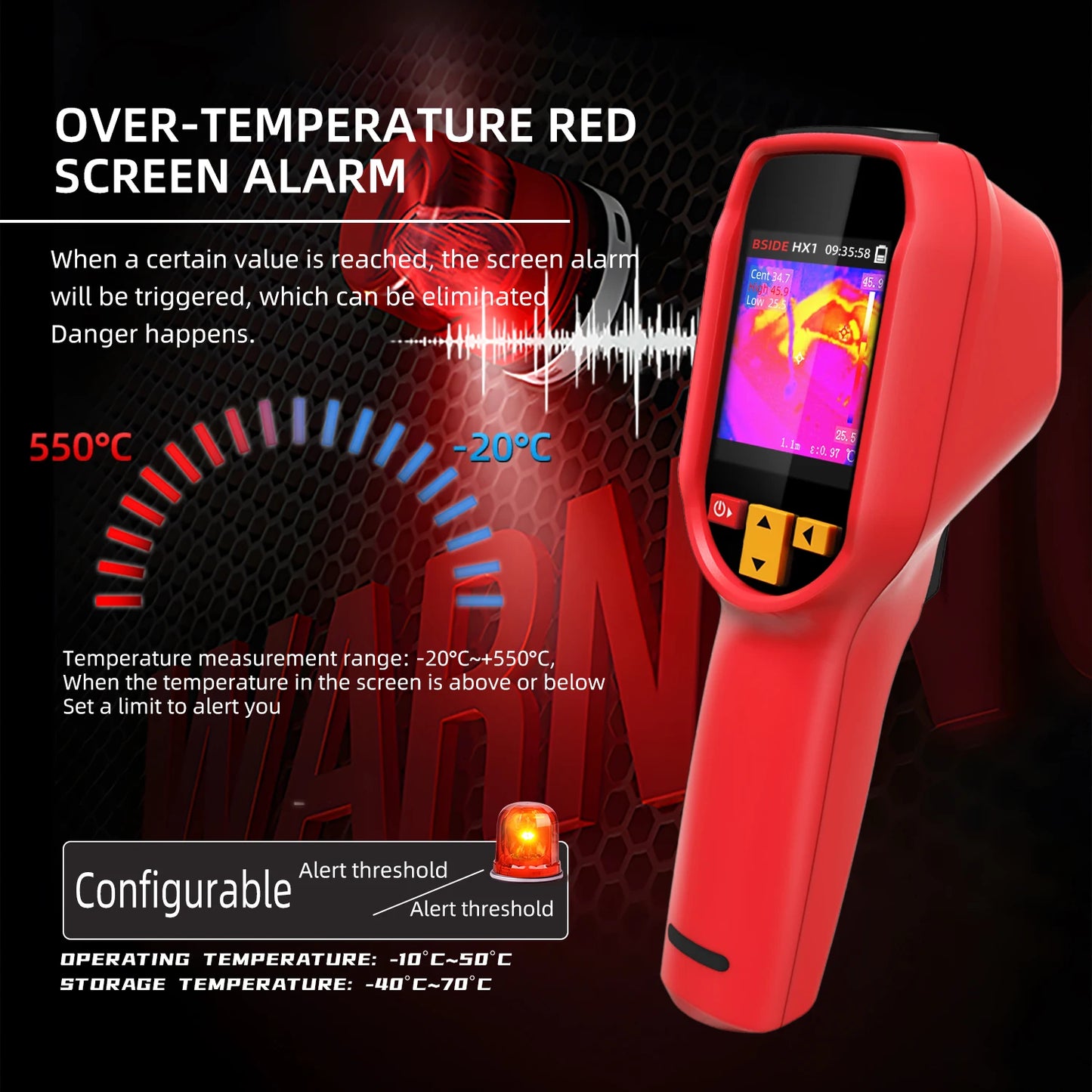 NEW Arrivals HOT SALE Infrared Thermal Imager Camera Laser Thermographic HD Display For Circuit PCB Repair Pipeline Detection Medical Laser Positioning Electronics Supplies