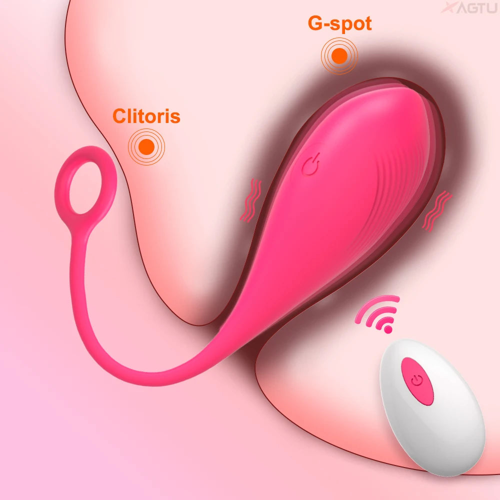 Wireless Remote Control Vibrator Female Clitoris G Spot Stimulator Vibrating Love Egg Adult Goods Sex Toys for Women Panties