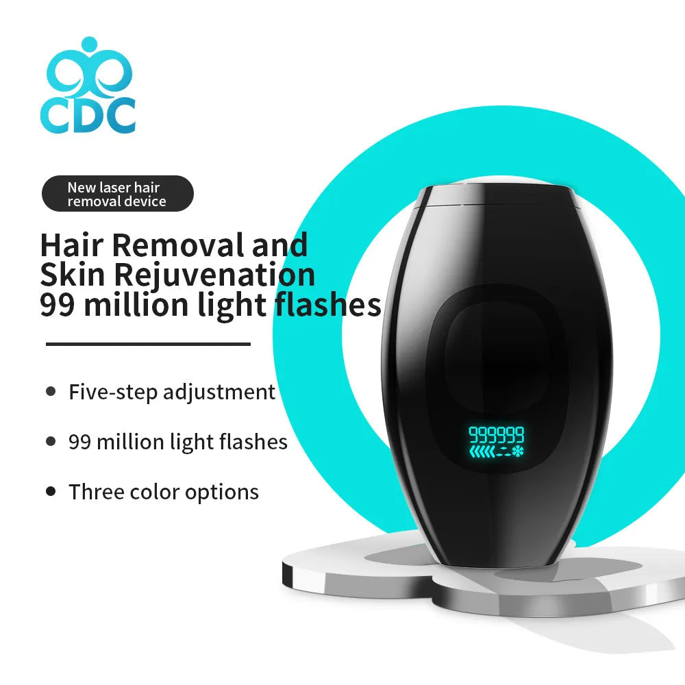 Flashes Bikinis IPL Pulses Epilator Painless Laser Hair Removal Facial Professional Depilator Devices LCD Display
