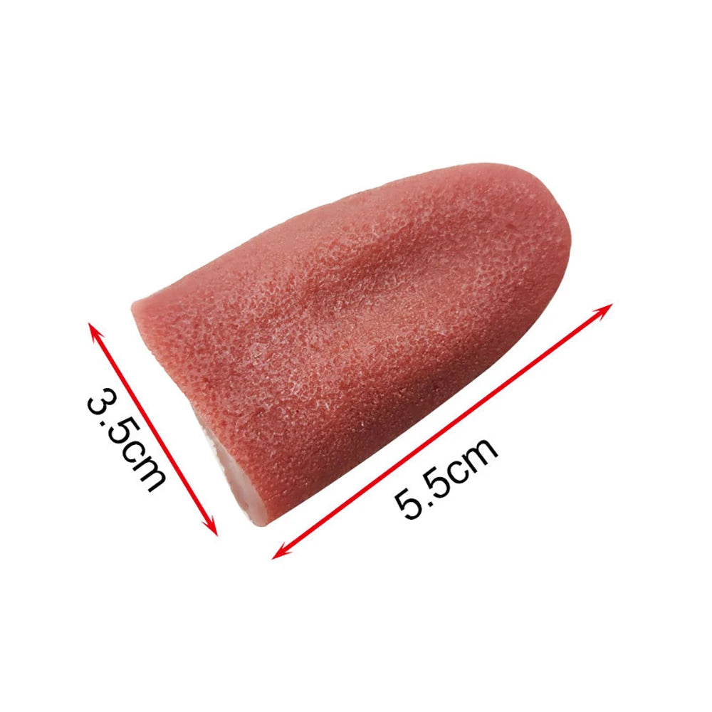 NEW 12 PCS Set Halloween Prank Props, Realistic Fake Tongue, Magician Props Trickery Toys Fake Tongue, Halloween Party Decoration Sets