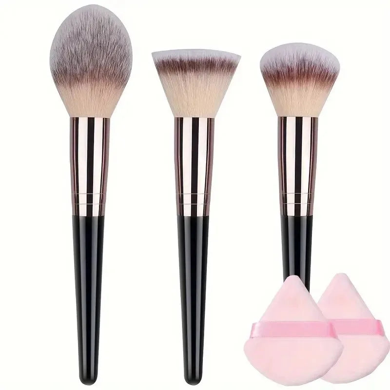 Professional 20PCS Makeup Brushes Set Eyeshadow Foundation Concealer Blending Blush Brush Kabuki Soft Fluffy Women Girls Beauty Salon Tools Female Ladies Luxury Cosmetics Accessories Products