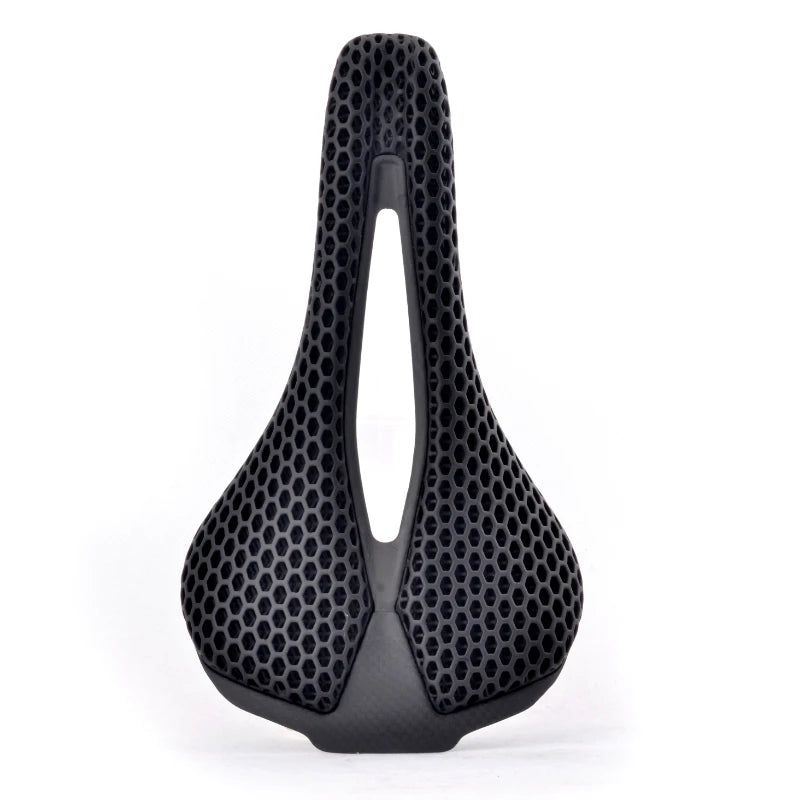 NEW Arrivals 3D Printing Bicycle Carbon Fiber Saddle Ultra Light Highway MTB Racing Saddle Bicycle Cushion Bicycle Seat Accessories