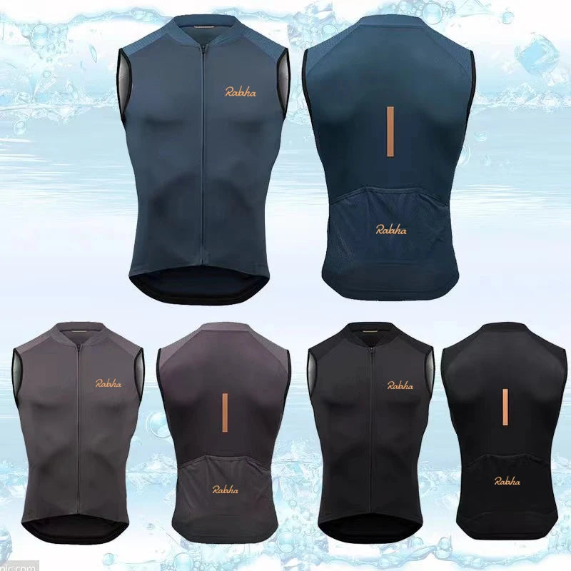 NEW Arrivals S-3XL 3 Colors Men's Cycling Vest Sleeveless Windproof Cycling Clothing Sport Bike Gilet Bicycle Jersey Windbreaker MTB Road Racing Bikes Vest Sports Apparel Accessories