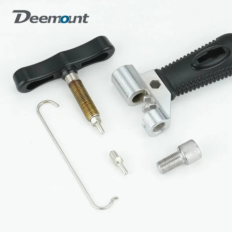 NEW 6 7 8 9 10 11 12 Speed Bicycle Chain Breaker W/ Spare Pin N Hook Universal MTB Chain Cutter Install Remove Tool Bikes Accessories Sports Supplies