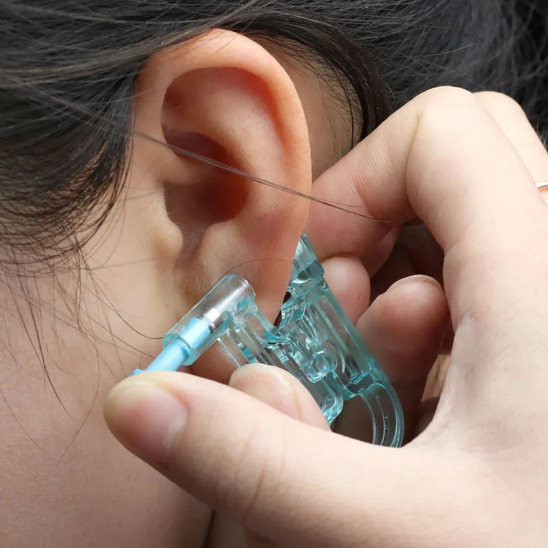 1/3Pcs Disposable Sterile Ear Piercing Kit, Cartilage Tragus Helix Piercing Gun No Pain Piercer Tool Machine Set Stud Jewelry