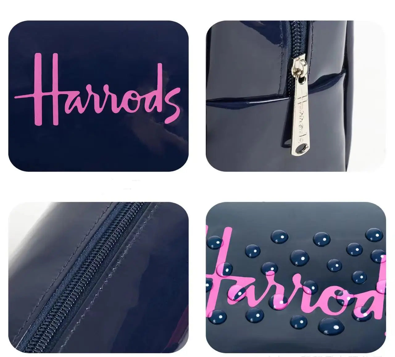 Harros PVC Waterproof Portable Make-Up Bag Portable Storage Bag Key Chain Small Change Bag