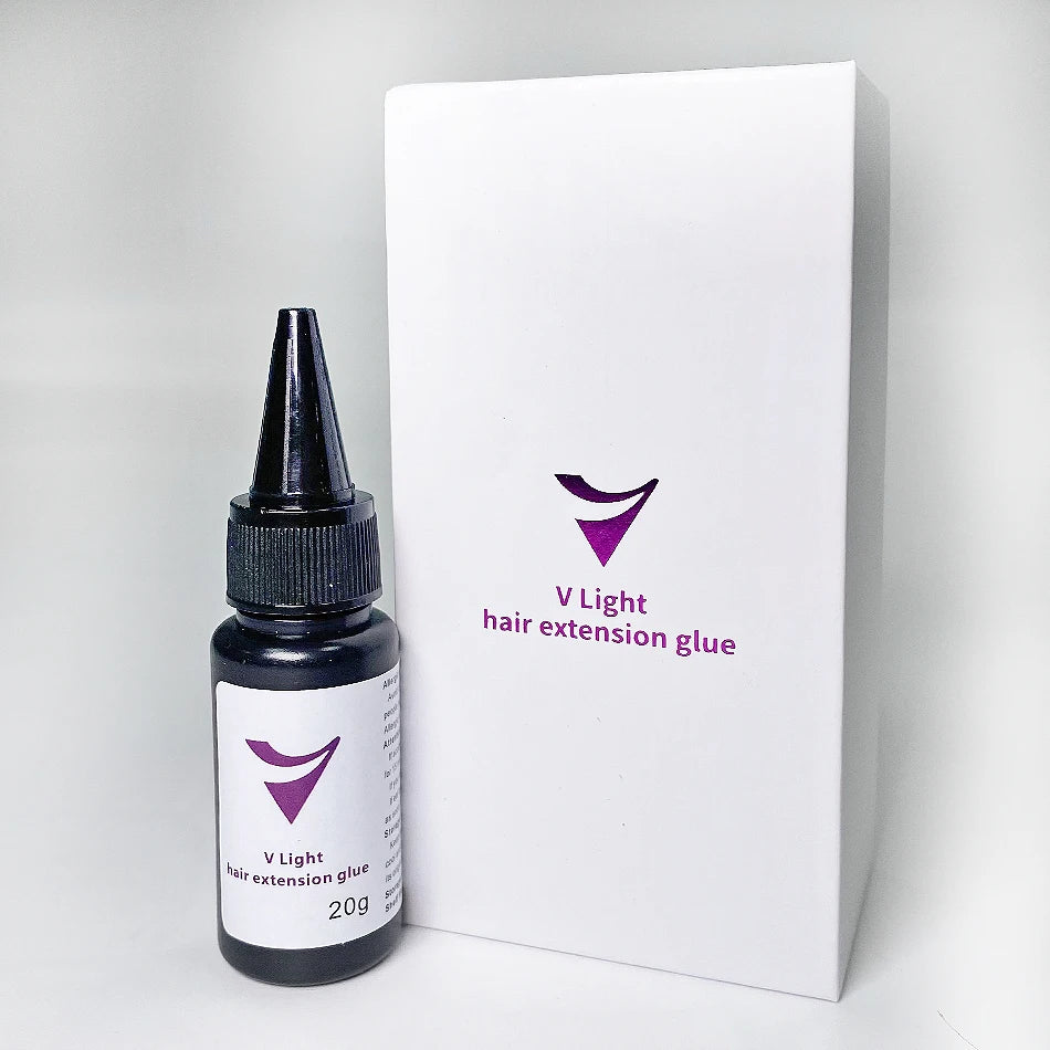 V Light Hair Extension Machine Set Kit With V Light Glue Original V Light Technology Tool Hair Extension Machine For Tape Glue Women Men Hair Care Supplies
