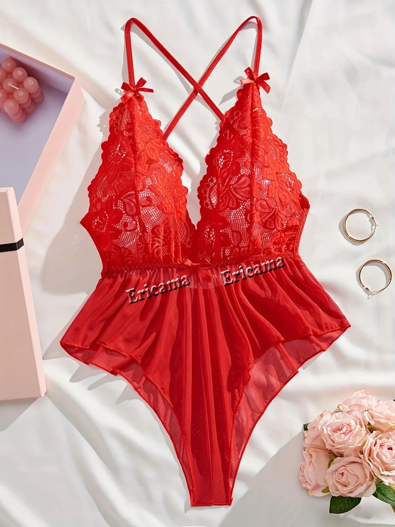 NEW Arrivals Transparent Floral Two Pieces Exquisite Lace Lingerie Set Erotic Underwear Bra Briefs Set Solid Exotic Lingerie For Ladies Girls