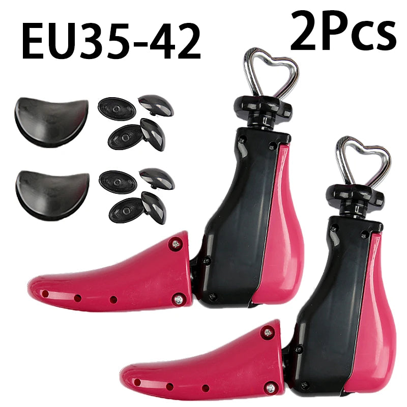 2 PCS Set 35-47 EU Size High top Shoe Expander Trees Boots Sports Sneakers Shoes Stretchers Men Woman Shoes Tree Adjustable Length Width Shoes Stretches