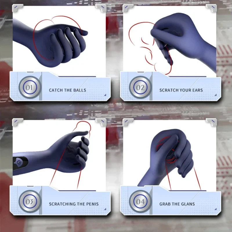 NEW Penis Trainer Glans Vibrator Stimulator Male Sex Toy Glans Penis Long Lasting Exercise Vibrator Stroker Glans Trainer Stimulator Sex Toys Accessories Adults 18+ Supplies