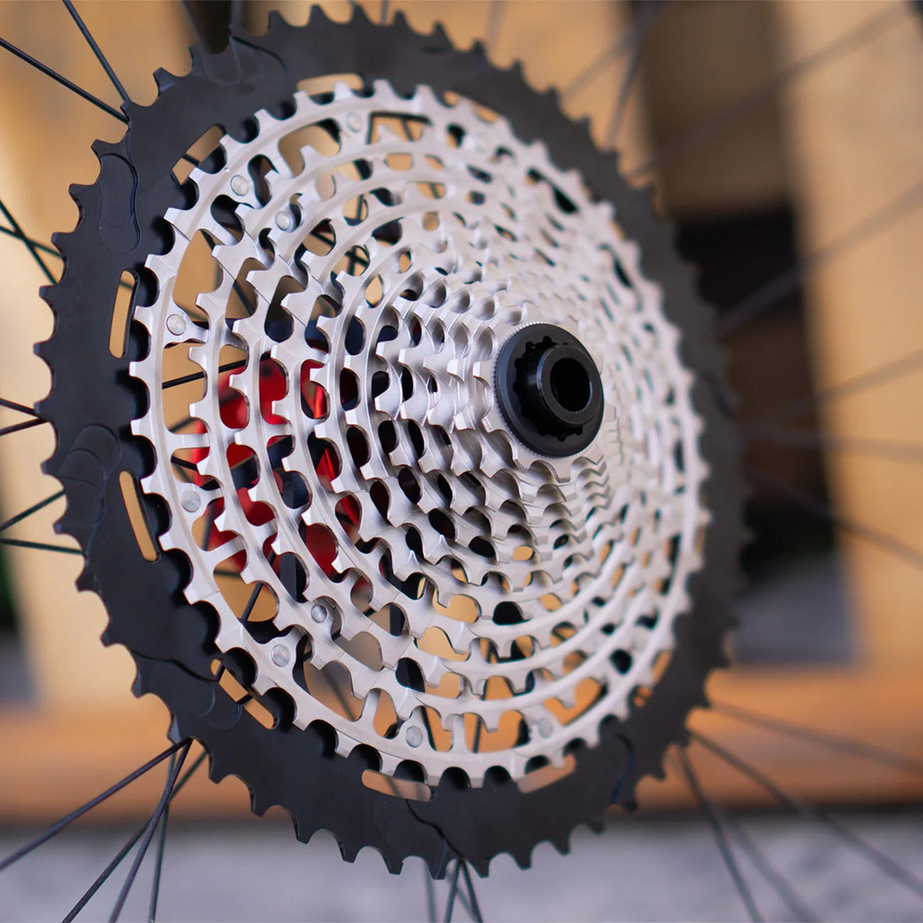 NEW Arrivals Ultimate MTB 12 Speed Lightweight 376g Cassette 10-50T MS ULT Micro K7 Spline 12speed For M6100 M7100 M8100 Mountain Bike Shift Chain Bicycle Accessories Sports Supplies