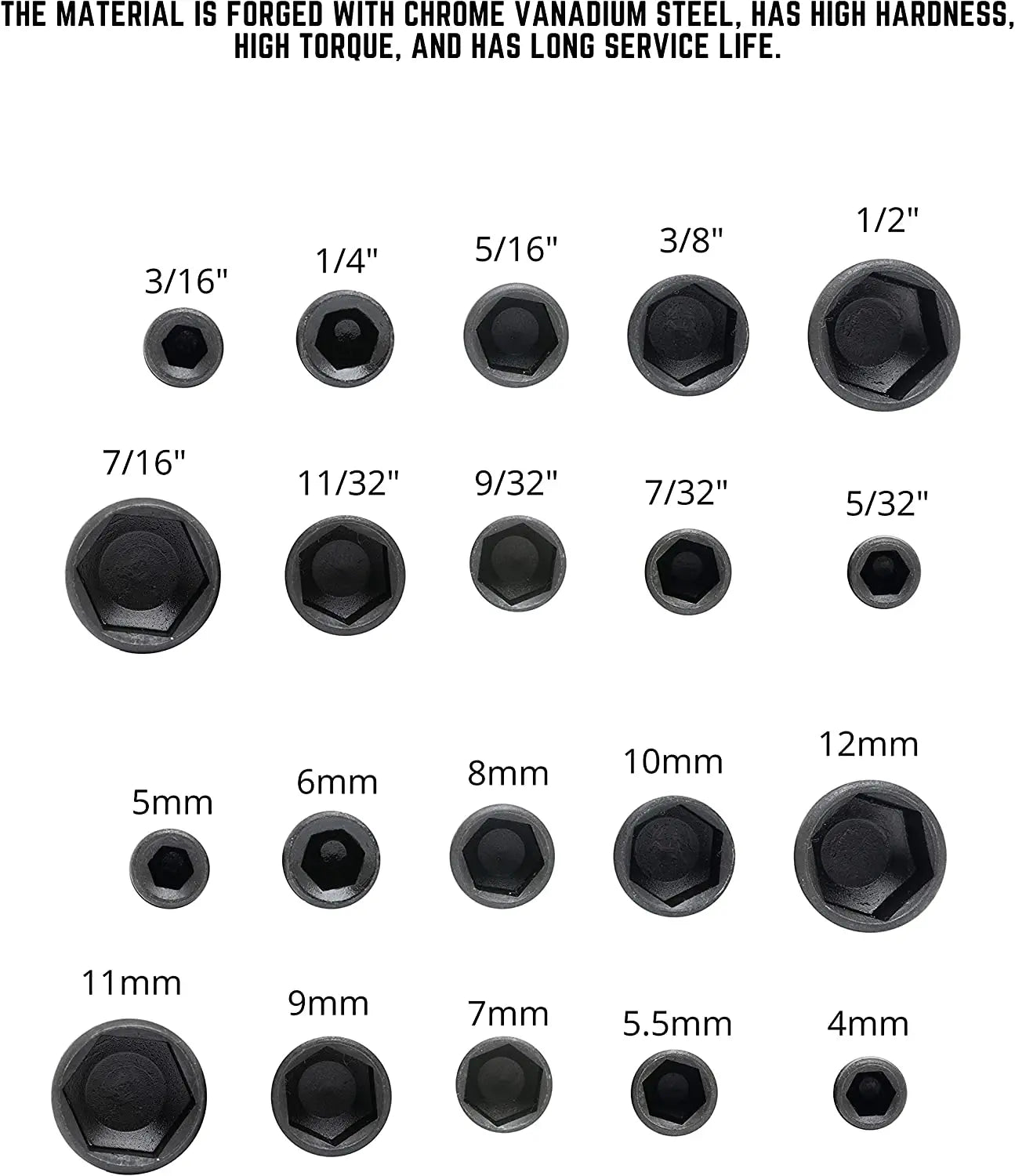 NEW Arrivals 9PCS/Set 5mm-13mm Hex Sockets Sleeve Nozzles Nut Driver Set Screwdriver Set Schroevendraaier Set Bits Sets Tools Socket Wrenches