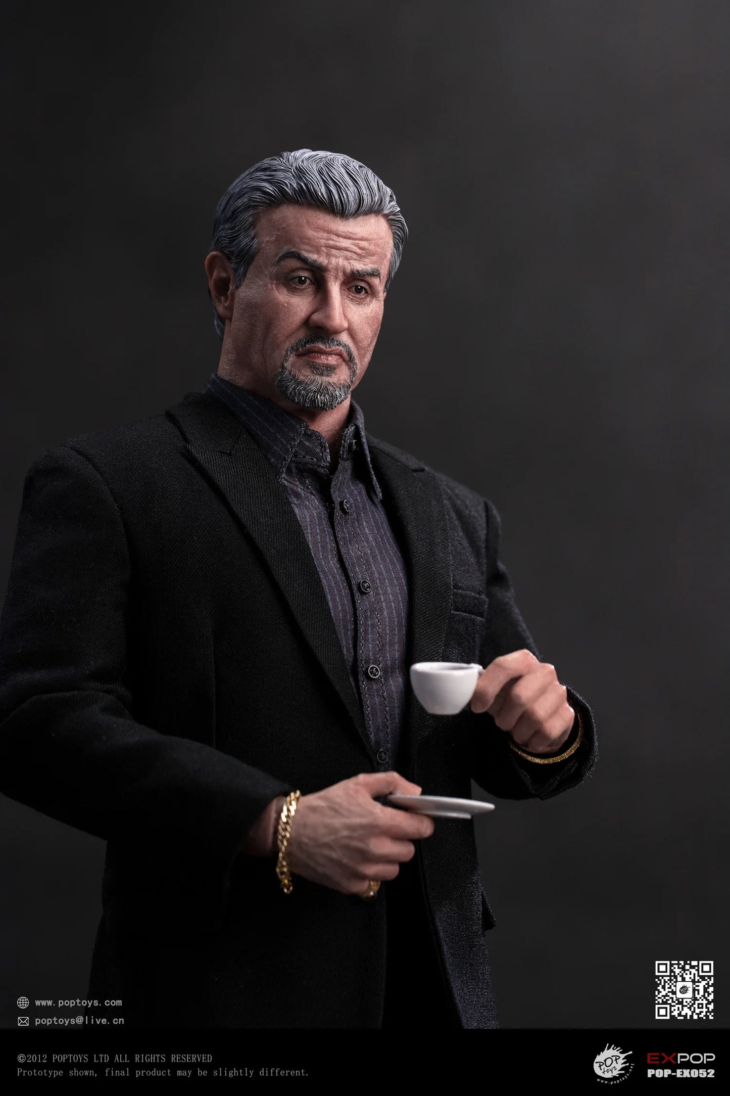 Brand New POPTOYS EX-052 1/6 The King Of Gangs Stallone Male Warrior Full Set 12in Action Figure Movable Dolls Gifts Collectible