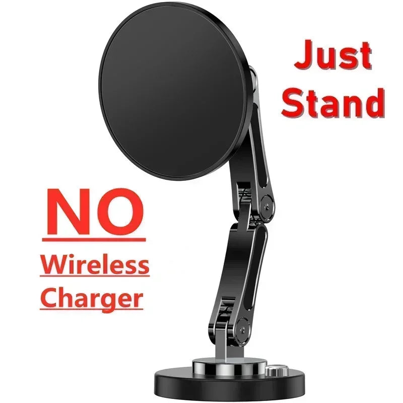 NEW Arrivals Magnetic Wireless Charger Car Phone Holder 15W Fast Charging Easy Paste Mount Stand For Magsafe iPhone 15 14 13 Pro Max Mobile Phones Accessories