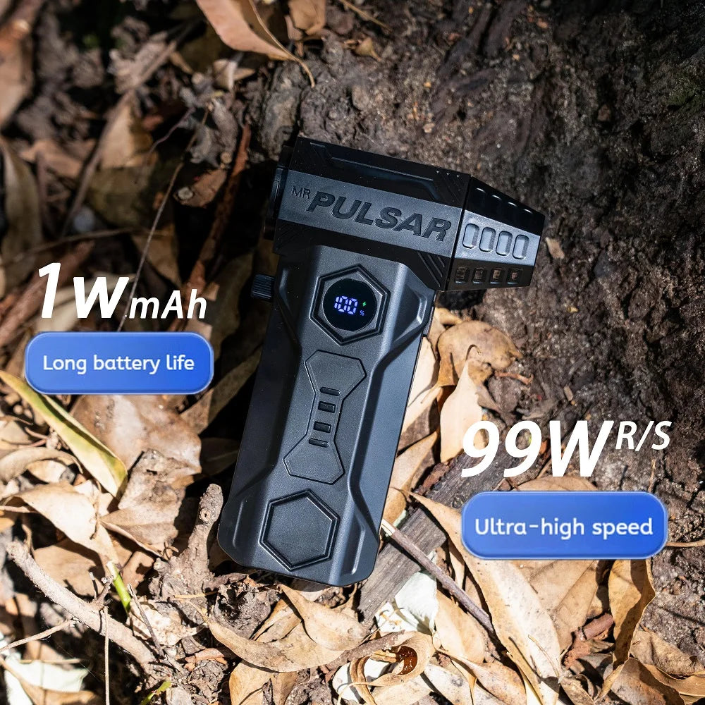 NEW Brand X11Pro MAX Turbo Jet Wireless 6 Modes Blower 990000RPM Powerful Air Blower Brushless Motor Turbo Fan Wind Speed 75m/s 10000mAh Strong Breeze PC/Keyboard/Car Cleaning Air Duster Blower