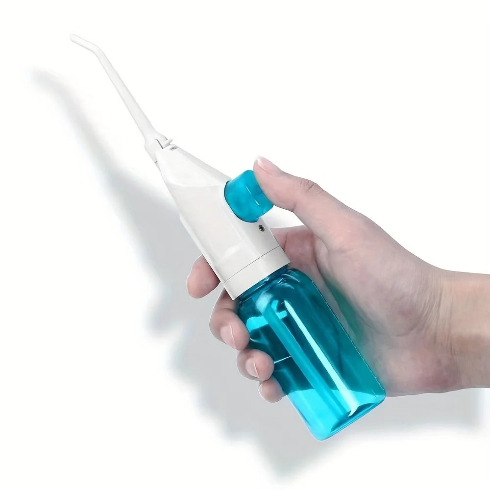 NEW Household High Pressure Oral Irrigator Portable Teeth Clean Water Dental Floss Manual High Pressure Water Toothpick Dental Accessories
