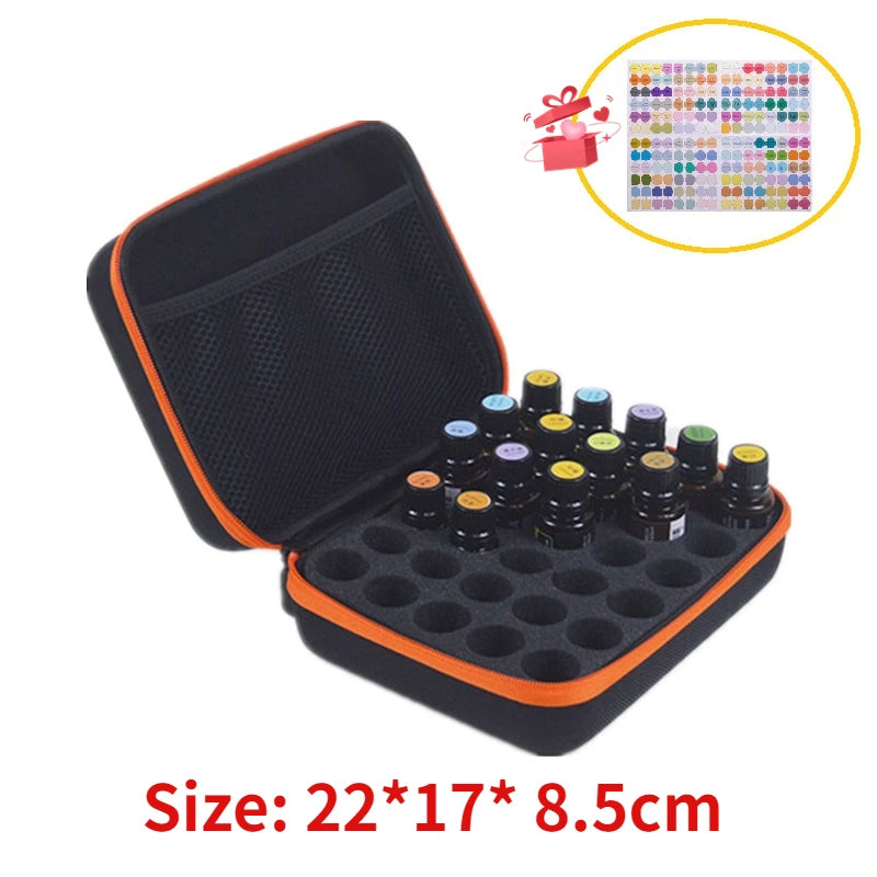NEW Arrivals Essential Oil Storage Case 30 Slots 5ML 10ML 15ML Essential Oil Roller Bottles Holder Perfume Oil Hanging Organizers Ladies Cosmetics Accessories Products