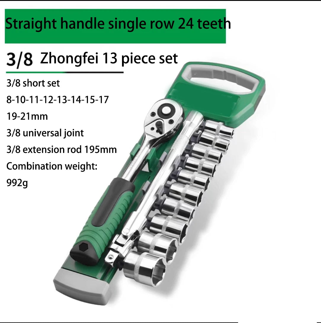 NEW Arrivals Hand Tools, Key Set Wrench, Ratchet Wrench Set 1/4 3/8 1/2 Auto Repair Spanner Tools Car Repair Accessories