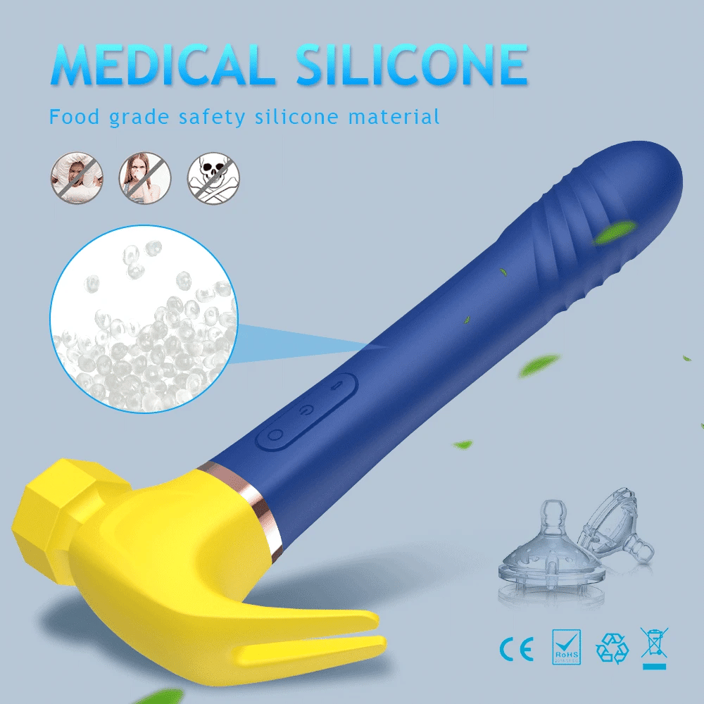 7 Thrusting Vibrators Dildo Sex Toys for Woman G Spot Clitoral Stimulator Butt Plug Vaginal Anal Nipple Masturbation Adult Goods
