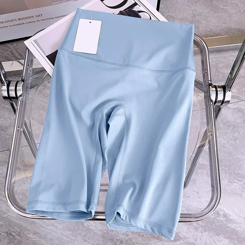 NEW Arrivals S-XL 12 Colors Women's Yoga Shorts Elastic Peach Butt Breathable Tights Leggings Sports Fitness Yoga Cycling Athletic Pilates Gym Shorts🚴♀️👏