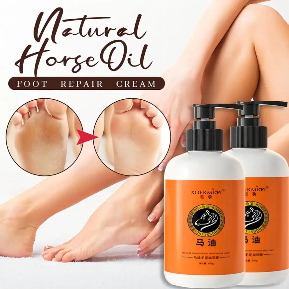 300ML Oil Hand And Foot Cream Anti Crack Dry Hands Moisturizing Oil Cracked Repair Ointment Skin Care Brightening J6J8