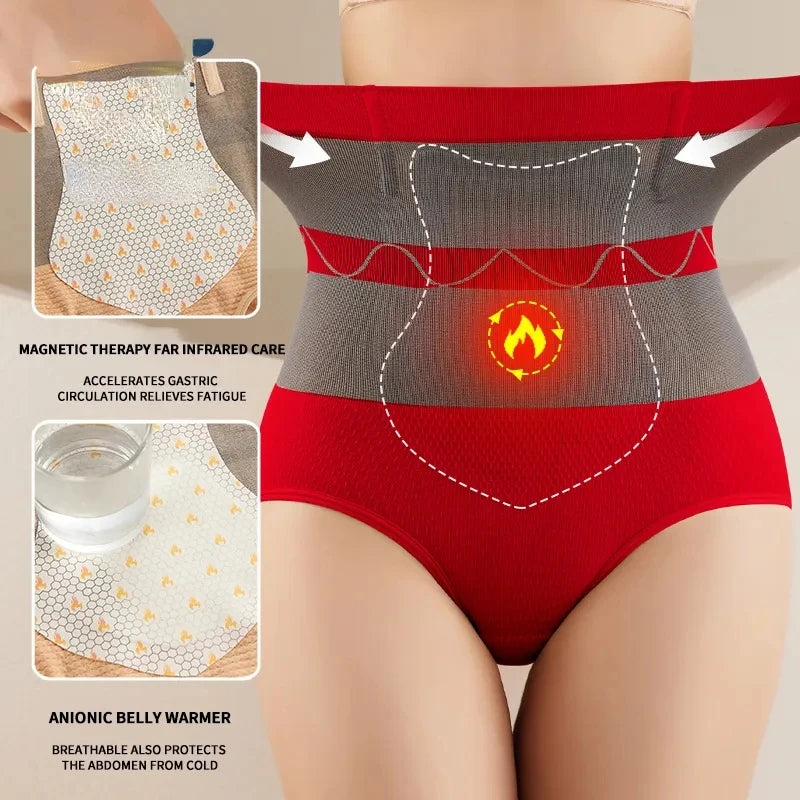 Belly Slimming Panties Waist Trainer Body Shapers Women Seamless Tummy Control Underwear Postpartum High Waist Shapewear Panty