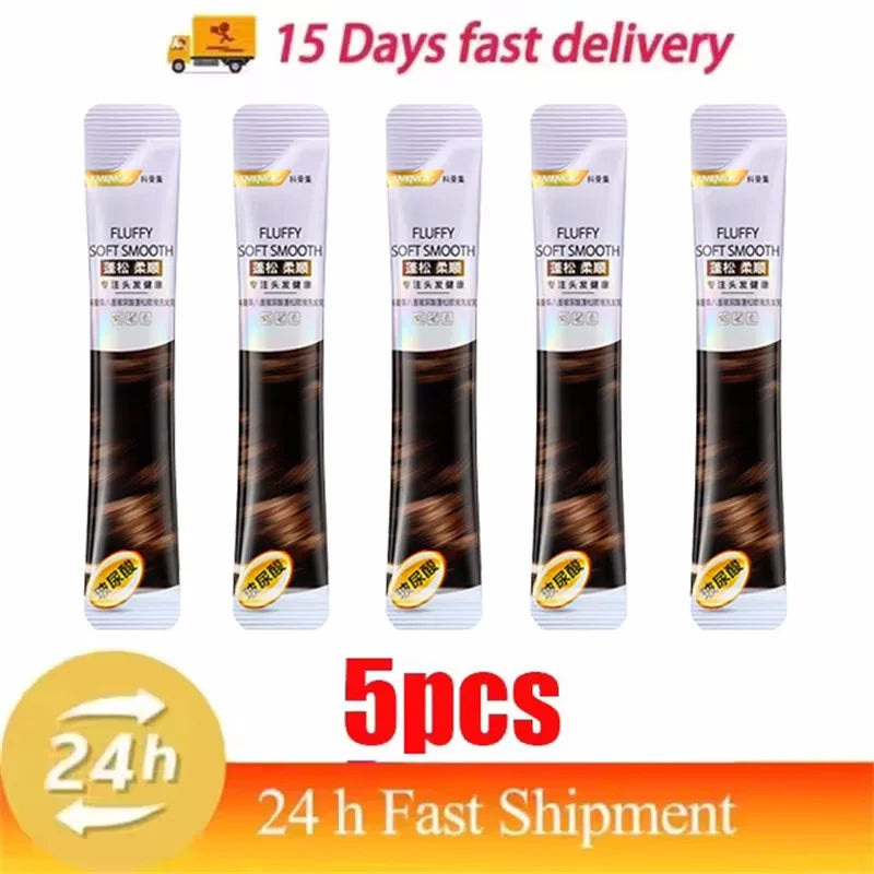 Magical Korean Keratin Hair Mask 5 Seconds Repair Damaged Frizzy Hair Soft Smooth Shiny Nutrition Deep Moisturize Nourishing Hair Care