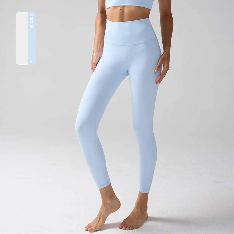 NEW Arrivals S-XL 20 Colors High Waist Naked Feeling Leggings Women Fitness Running Yoga Leggings Pants Energy Gym Tight Leggings Casual Workout Leggings