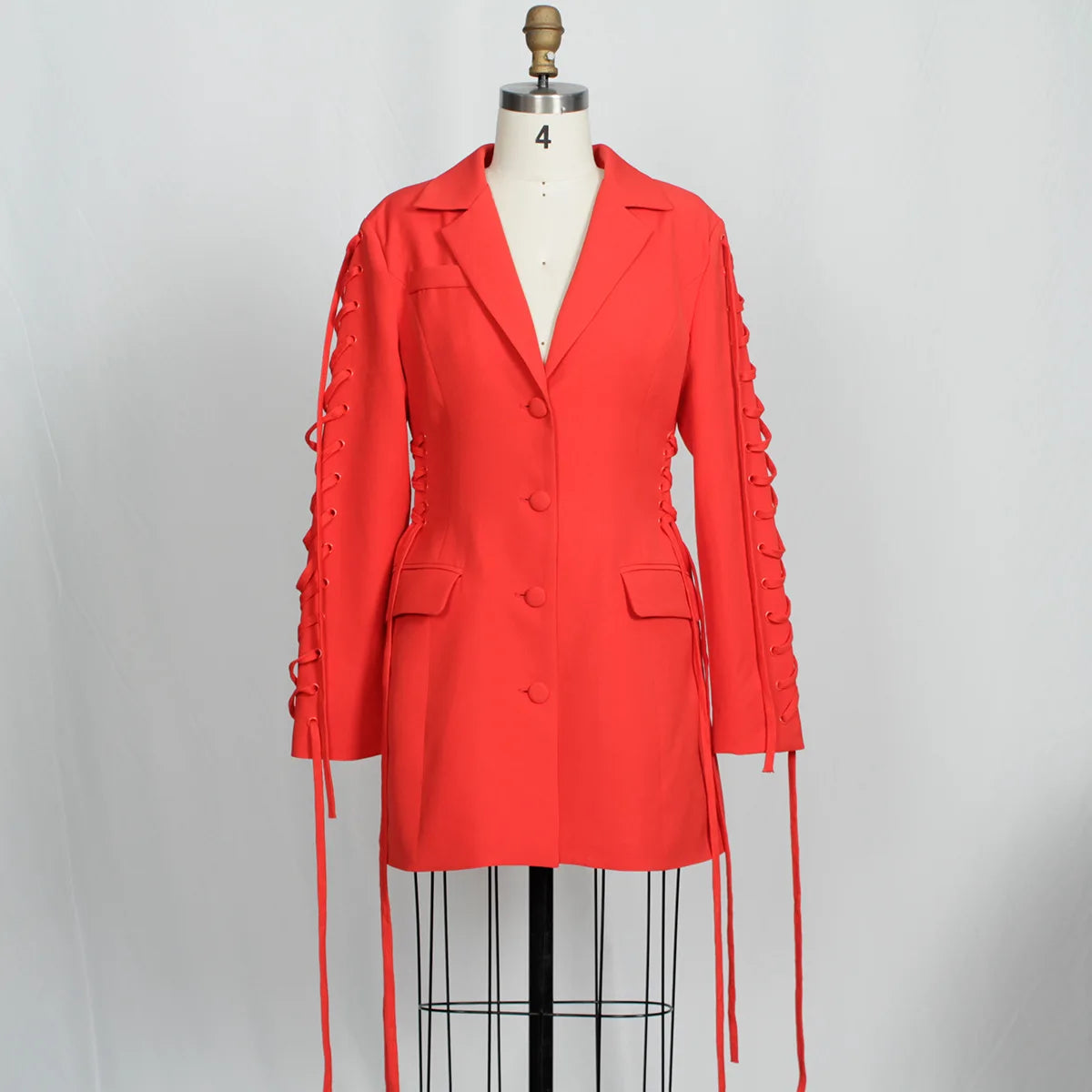 NEW Arrivals Big Size 6 Colors Spring Autumn African Luxury Blazer Women Mini Sexy Club Wear Notched Collar Long Sleeve V-Neck Evening Night Party Wedding Birthday Celebrities Dress Blazer