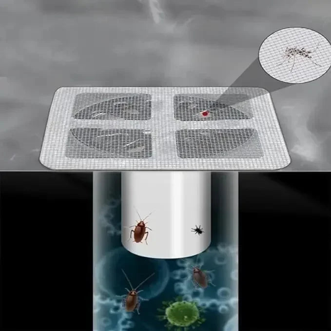 NEW Arrivals Disposable Hair Drain Catcher Mesh Anti-Blocking Filter Floor Drains Sticker Shower Cover Kitchen Bathroom Sink Strainer Stopper