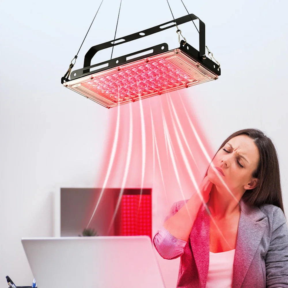 NEW Arrivals Full Body Pain Relief and Skin Care 96 LED Lamps Red Light 660nm and 850nm Near Infrared Light Therapeutic Devices Knee Arthritis Muscles Back Spine Health Care Supplies