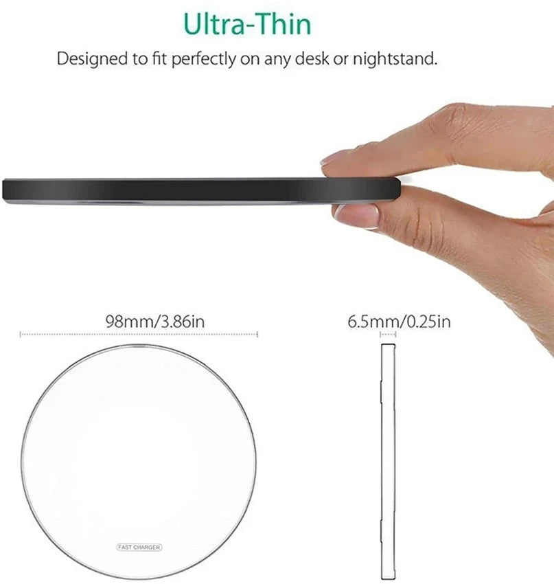 200W Wireless Charger Pad For iPhone 14 13 12 15Pro XS Max Induction Fast Wireless Charging Station For Samsung Xiaomi Huawei