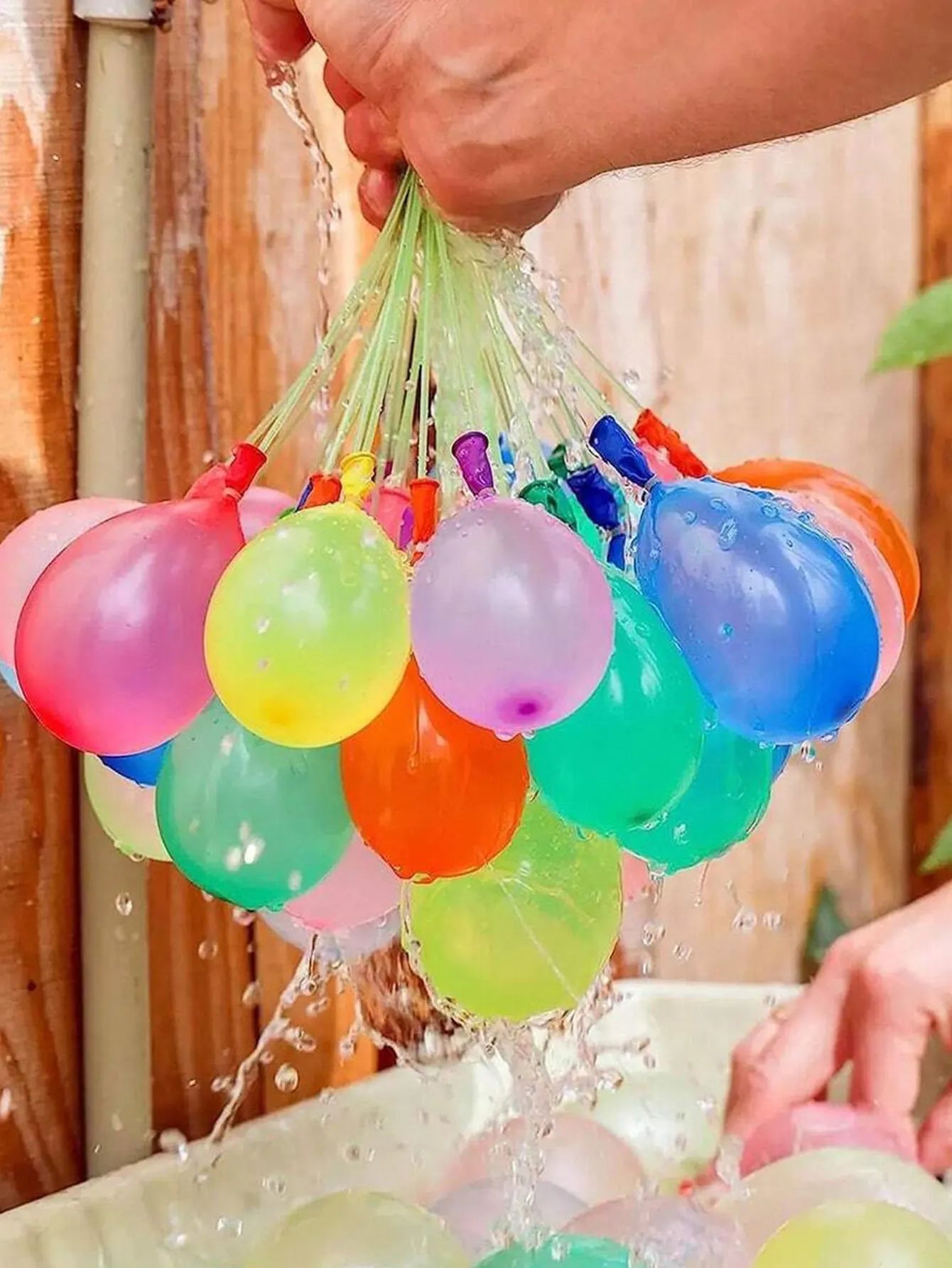NEW Arrivals 555/999PCS Set Water Balloons Quick Fill Set, Summer Splash Fun Water Party Game, Family Outdoor Swimming Pool Water Balloons Water Bombs Summer Adults Children Games