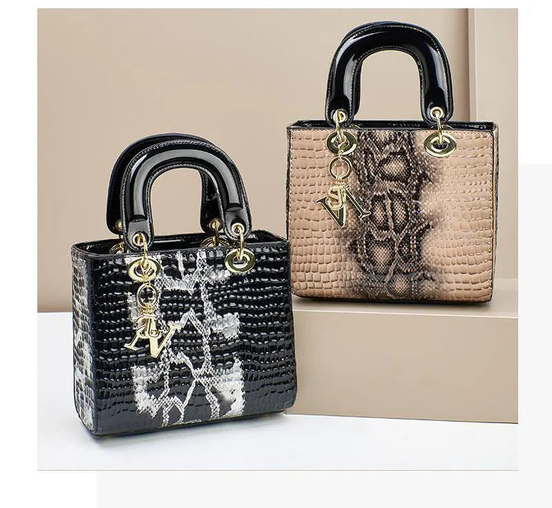 NEW Arrivals 11 Colors/Patterns Women PU Leather Bag Female Shoulder Bag Handbag Luxury Fashion Shoulder Bags Crossbody Luxury Designer Handbags Ladies Luxury Fashion Apparel Accessories