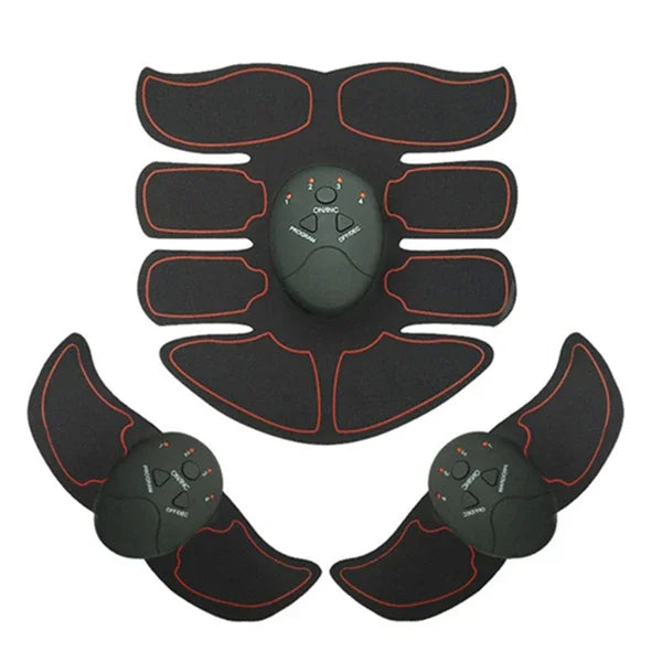 NEW Arrivals EMS Smart Wireless Muscle Stimulator Trainer Fitness Portable Abdominal Electric Abdominal Patch Trainer Stickers Body Massager Sports Supplies