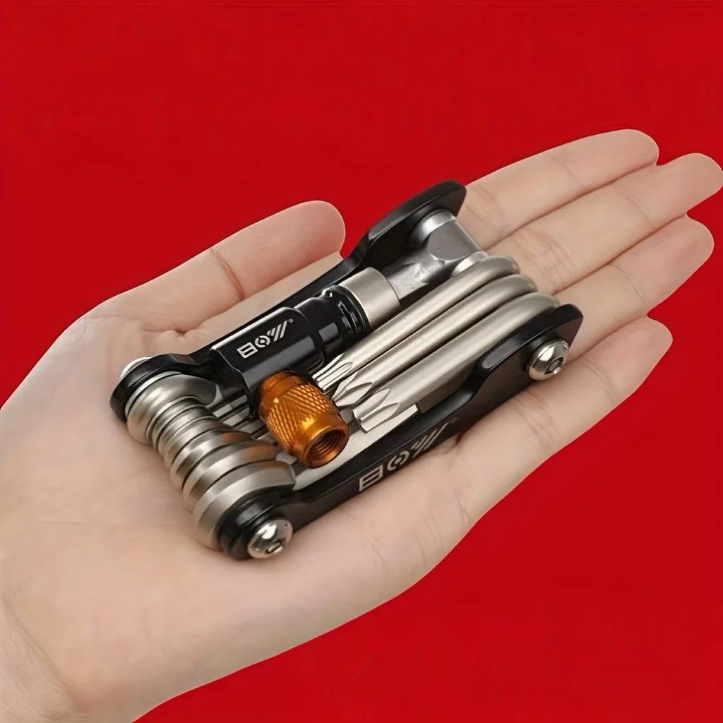 NEW Arrivals 16-in-1 Socket Wrench Set, Non-Slip Rotating Head. Durable Stainless Steel for Home & Car Repairs. Easy & Universal Tool.