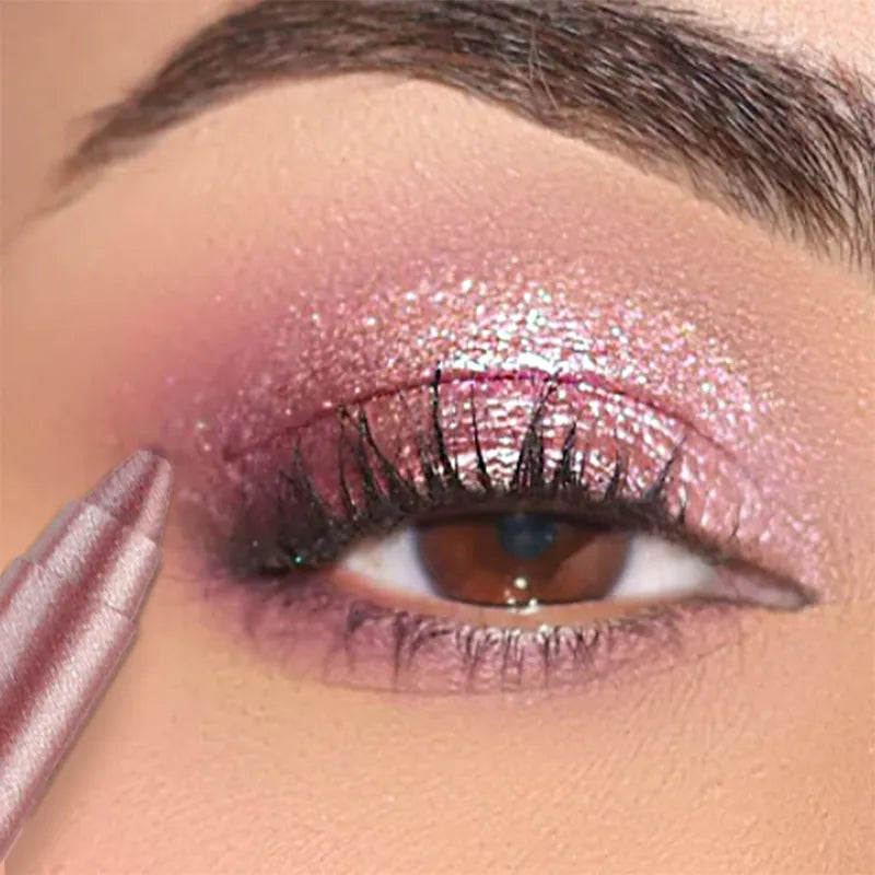 Pearlescent Eyeshadow Pencil Glitter Silkworm Liner Pen Highlighter Long Lasting Matte Eye Shadow Stick Eyes Makeup Cosmetics