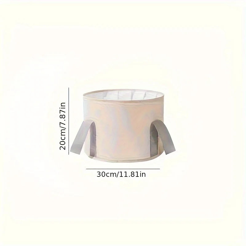 Foldable Portable Folding Foot Soak Bath Tub with Heat Preservation - Multifunctional Deep Basin, Foot Spa Massage Bucket