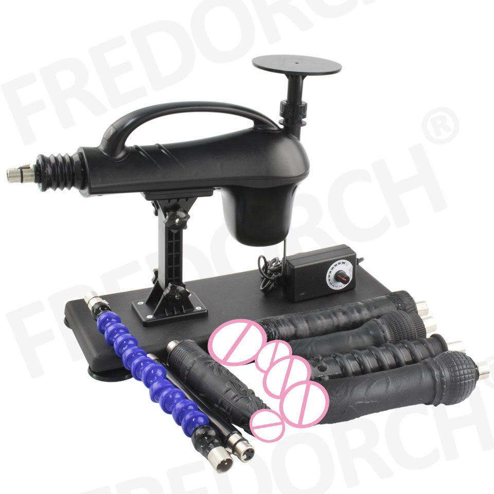 Fredorch New Automatic Sex Machine Sex Toys,Thrusting Machines for Men Women,Love Machine Device Gun with 3XLR dildo Attachments