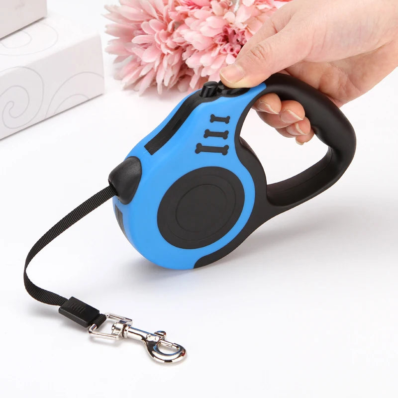 NEW Arrivals 3M/5M Retractable Dog Leash Automatic Retractable Durable Lead Puppy Outdoor Travel Walking Traction Rope Pet Supplies