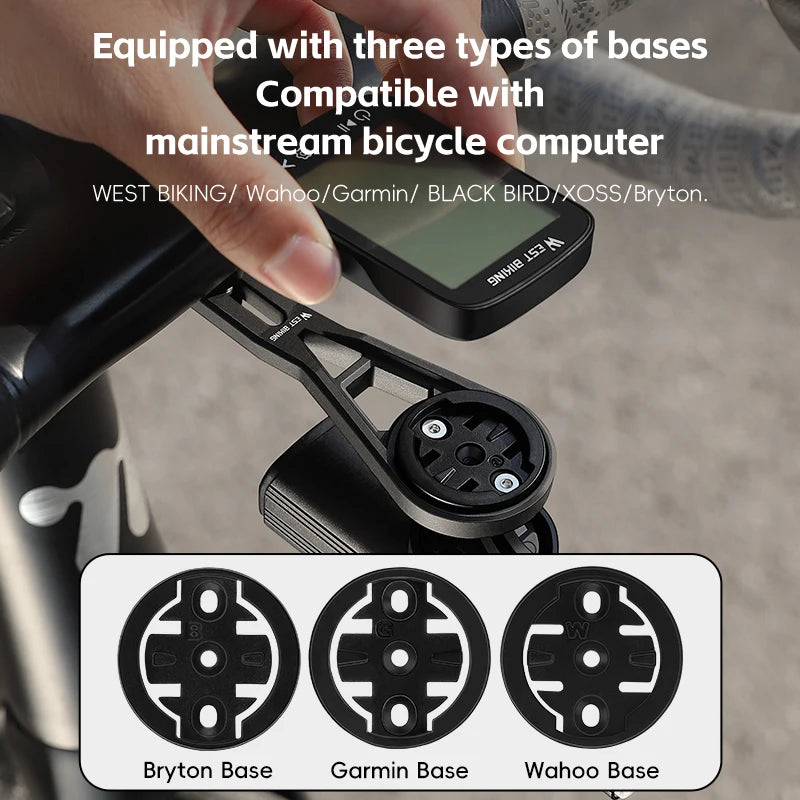 NEW Cycling Computer Holder For Garmin/Bryton/Wahoo Speedometer Bike Lights & Camera Mount MTB Road Bicycle Accessories