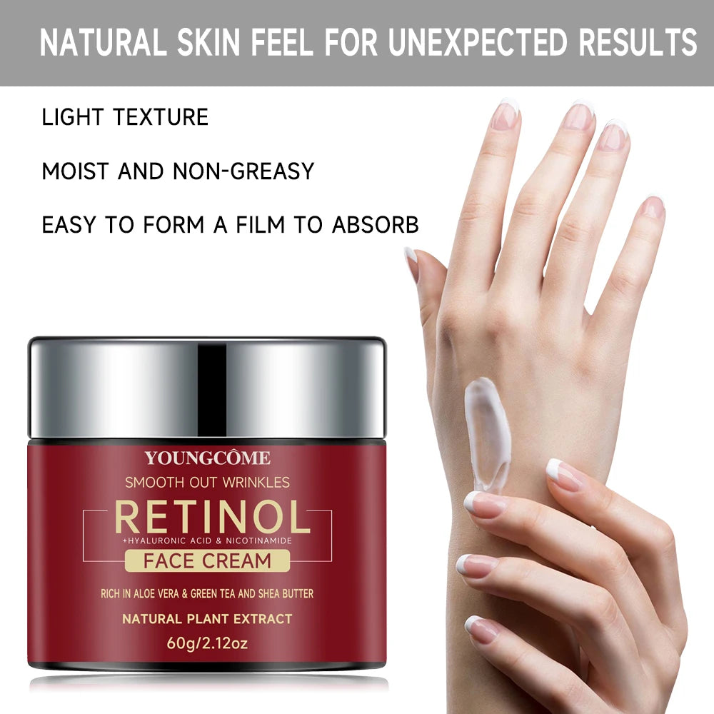 NEW Arrivals Korean Retinol Lifting Firming Cream Repairing Moisturizing Nourishing Cream Brightening Skin Facial Cream Anti-Aging Face Skin Care Products