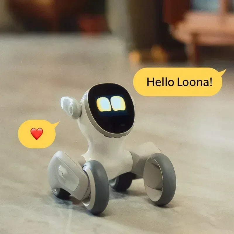 Original Loona Luna Robot Dog Interaction Virtual Pets Intelligent Emotional Ai Puzzle Electronic Accompany Pet Desktop Companion Robot