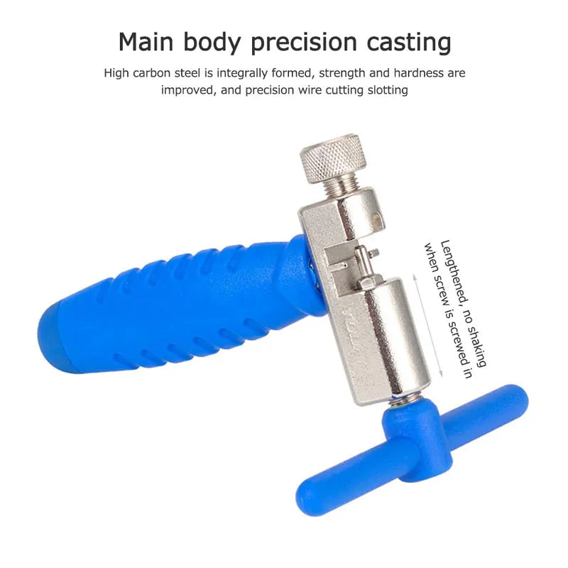 NEW Blue Bicycle Chain Cutter Removal Tool High Carbon Steel Cycling Link Breaker Splitter Mountain Road Bike Repair Tools
