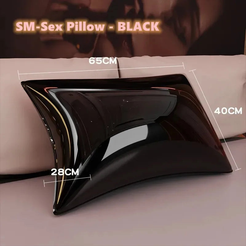 NEW Arrivals 3PCS Set Black/Pink Color Waterproof BDSM Sheet + Pillows Set SM Waterproof Mattress Protector Cover, Adult Sex Play Bed Sheet, Liquid-Proof Fetish Bedding
