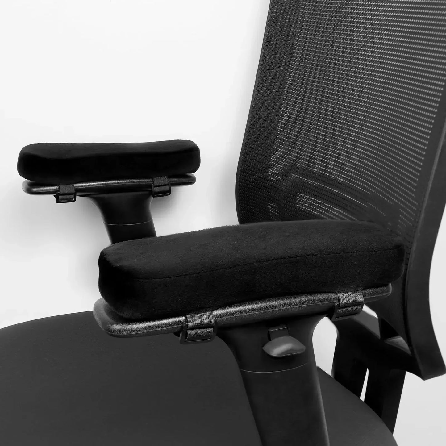 NEW Arrivals 2PCS Soft Armrest Cushion Memory Foam Home/Office Chair Arm Rest Covers Computer Gaming Elbow Cushion, Removable Washable Set