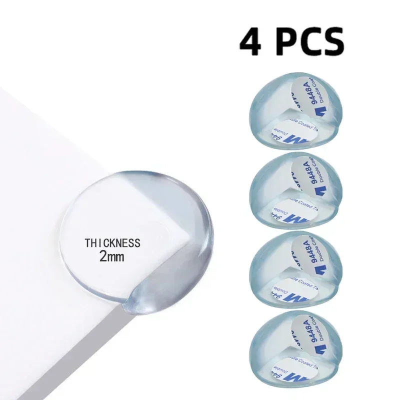 NEW Arrivals 1OPCS Corner Guards Set + 3M Transparent PVC Baby Protection Strip with Double-Sided Tape Anti-Bumb Kid Safety Table Edge Furniture Guard Corner L Protectors