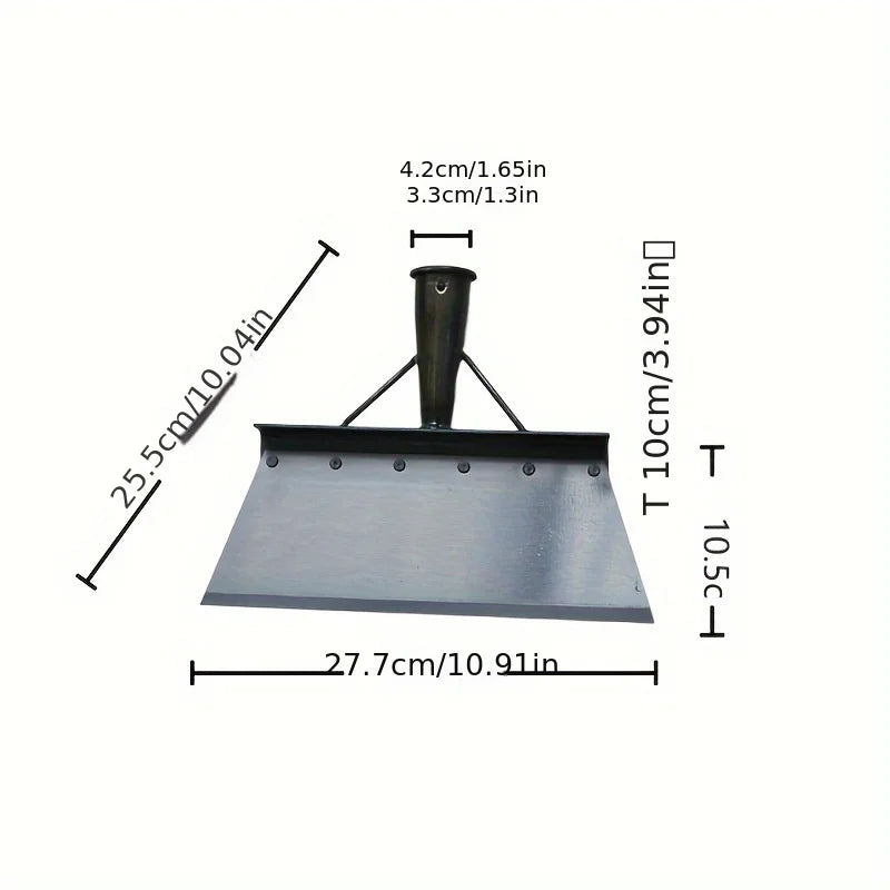 NEW Multifunctional Metal Gardening Shovel – Suitable for Clearing Farm Waste, Soil, and Grass, without a Handle Home Garden Accessories